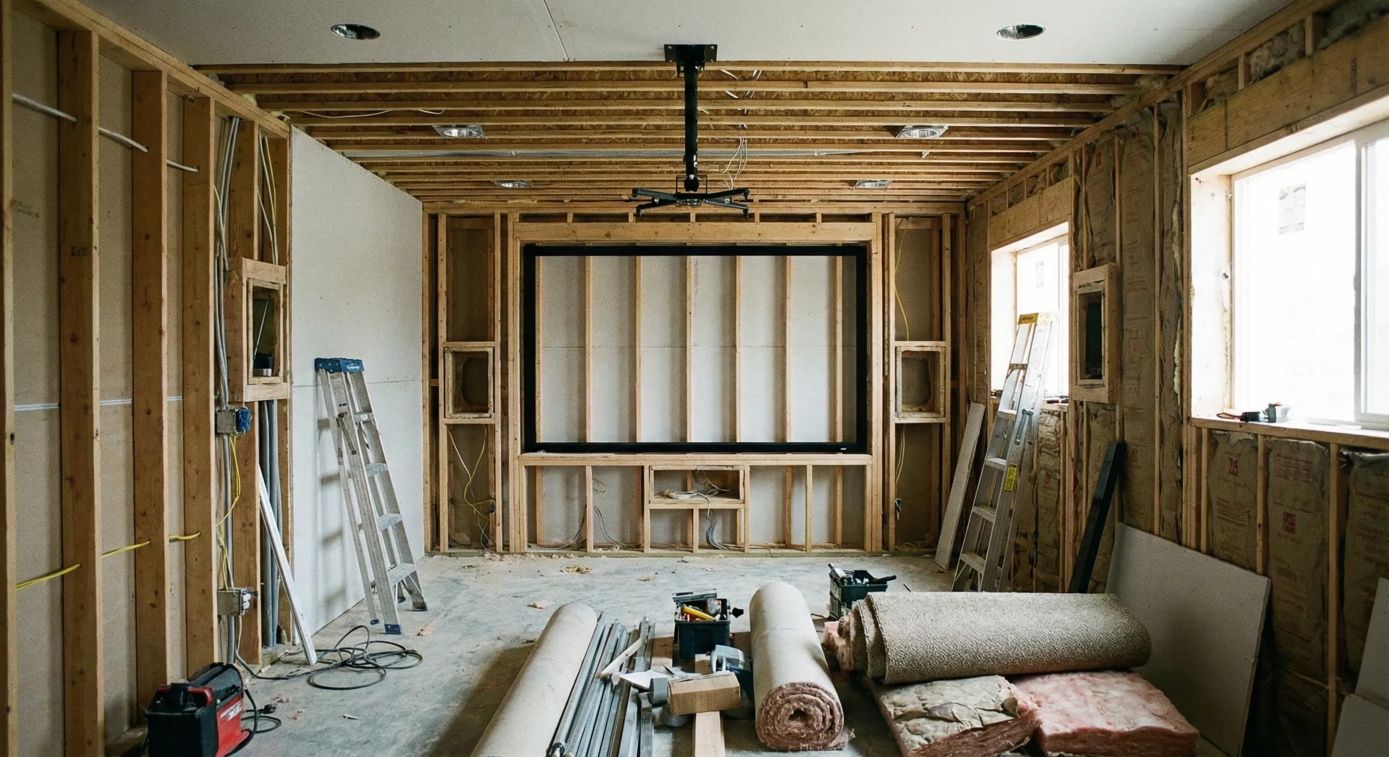 Hjemmekino med miniprojektor