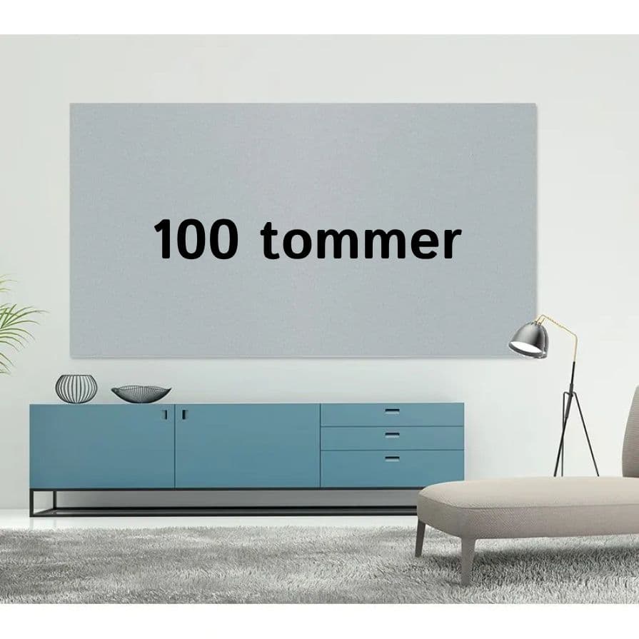 Lerret 100 tommer